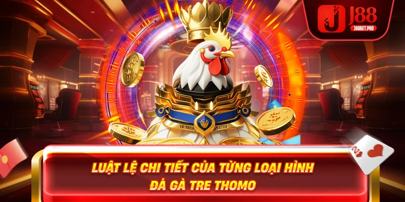Luật lệ chi tiết của từng loại hình đá gà tre Thomo